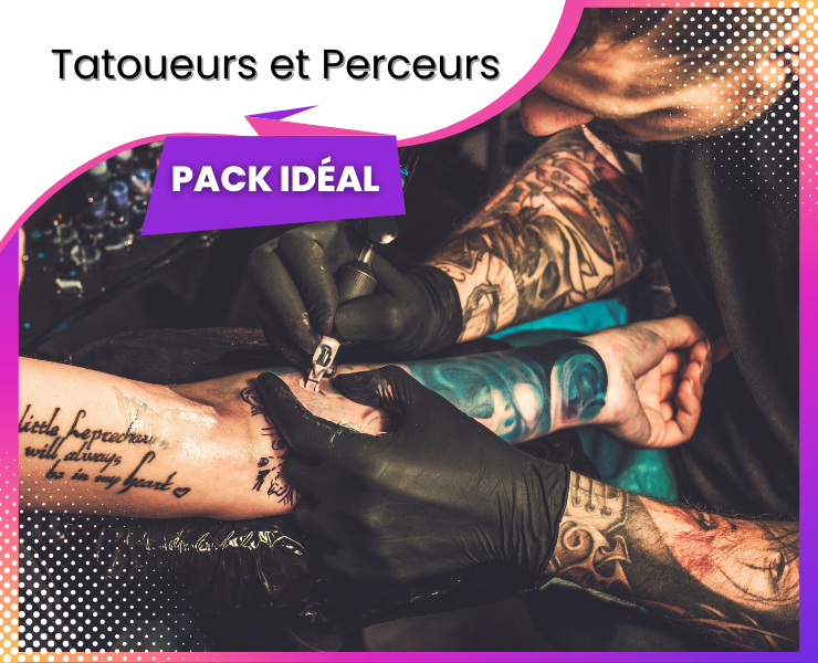 Pack Tatoueurs et Perceurs